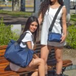 Morral cleo azul