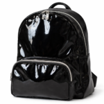 Mochila charol negro