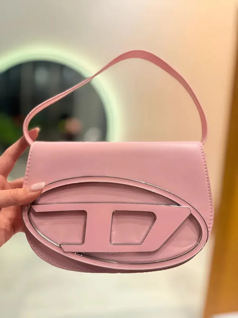 Cartera dissel rosa - vista secundaria