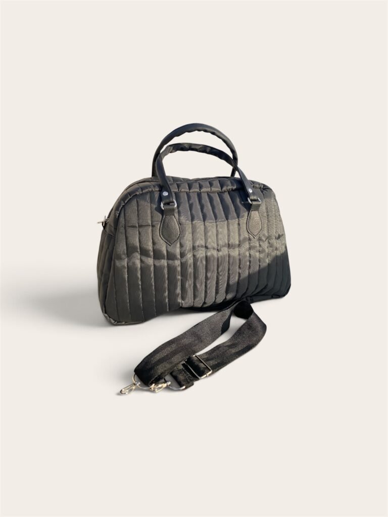 Bolso puffer Rosella Negro - vista secundaria