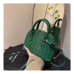 Bag Cocodrilo verded