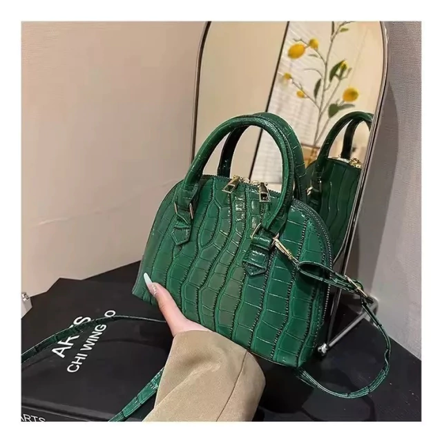 Bag Cocodrilo verded - vista secundaria
