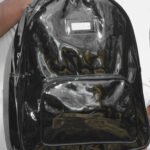 Mochila charol negro